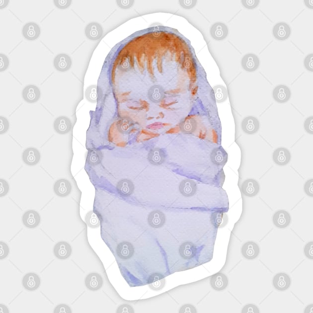 Blessed child Sticker by Ezhael